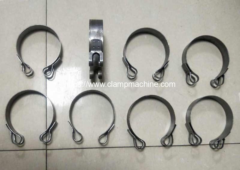 Automatic-V-Band-Clamp-Bending-Making-Machine